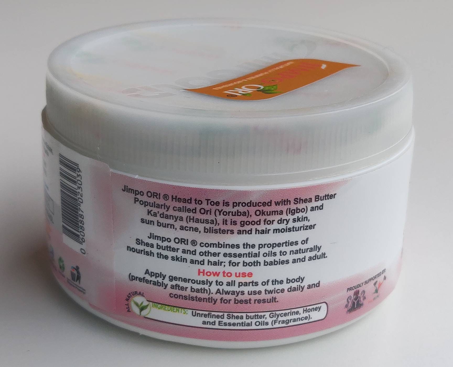 Jimpo ORI SHEA BUTTER Moisturising Full Body Nourishing Cream Etsy