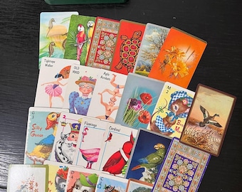 Naipes antiguos / Artículos para revistas basura / Artículos efímeros antiguos