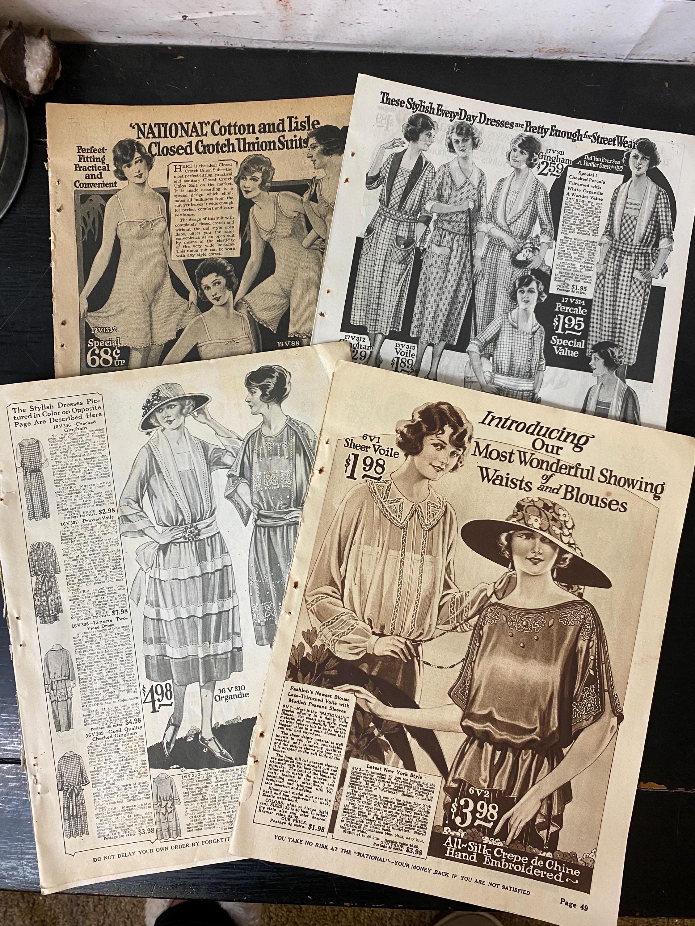 Vintage Fashion Catalog - Etsy