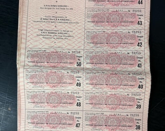 Vintage German Coupons / Junk Journaling Ephemera / German Paper Supplies Ephemera