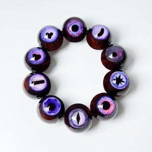 Pastel Eyeball Bracelet For Women Jewelry for Goth Accessories Pastel Goth Jewelry Gift For Goth Girl Gift Pastel Halloween Weirdcore
