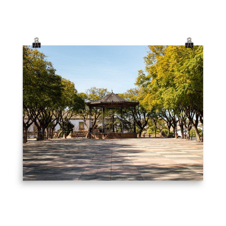 Various Sizes Print Wall Art Gift Ideas Wall Decor Photography Print Jerez Park Photo Paper Poster