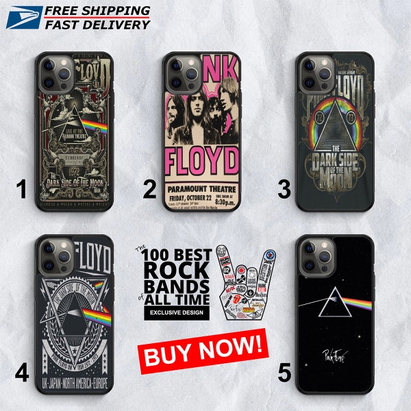 Exklusives Design inspiriert von Pink Floyd Premium Handyhülle iPhone 15 14 13 12 11 Pro Max Hülle Samsung S24 S23 Ultra Note 20 Plus Handyhülle