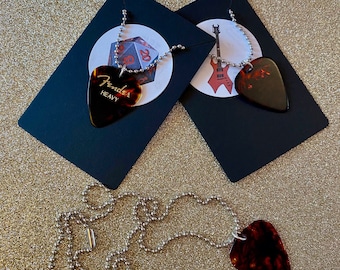 Eddie the Master, Heavy Metal, Thrash, guitar pick necklace
