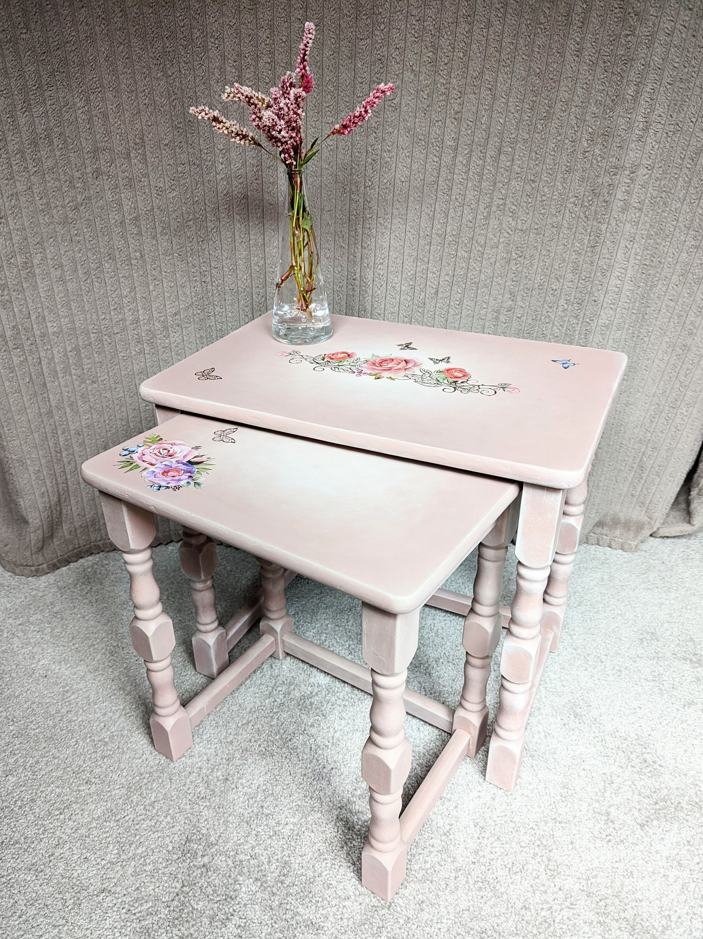 Pink nest 2024 of tables