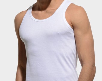 Paquete de camiseta para hombre de 3-6 %100 algodón / Regalos / Ropa interior / Ropa de hombre / Ropa interior para hombre / Camiseta interior / Algodón / Atleta