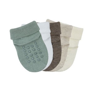 Organic Cotton Socks for Baby 5-Packs of Box Gifts baby shower Gift Box New Baby boy gift image 7