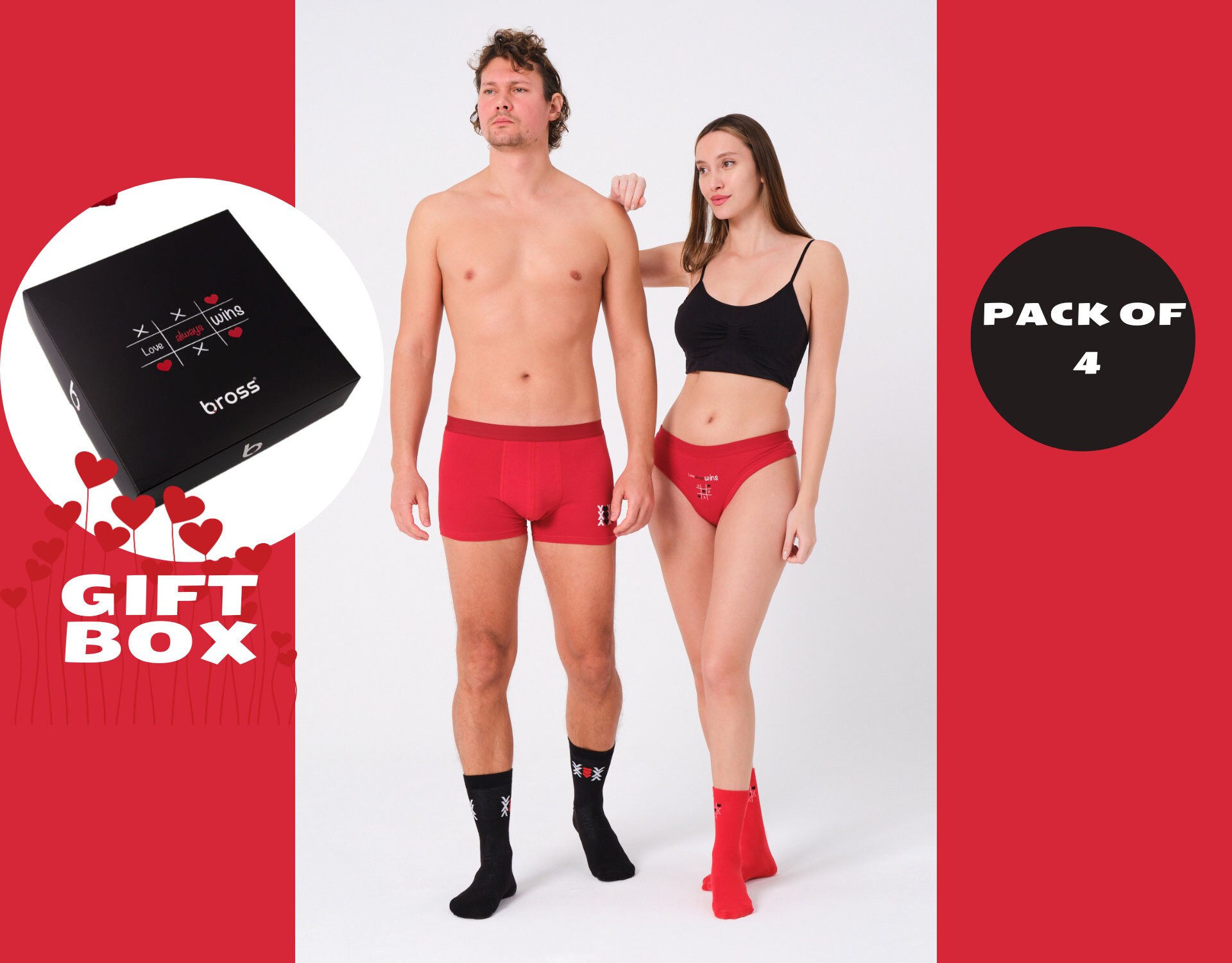 Fruit Print Couple Undies Matching - BigBeryl