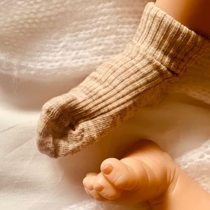 de 5 paires de chaussettes en laine pour bébé cadeau pour bébé Non-sexe Cadeau pour bébé Nouveau cadeau bébé garçon image 5