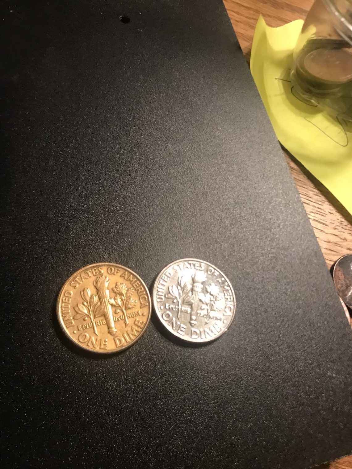 1992D Gold Plated Dime Very RARE - Etsy
