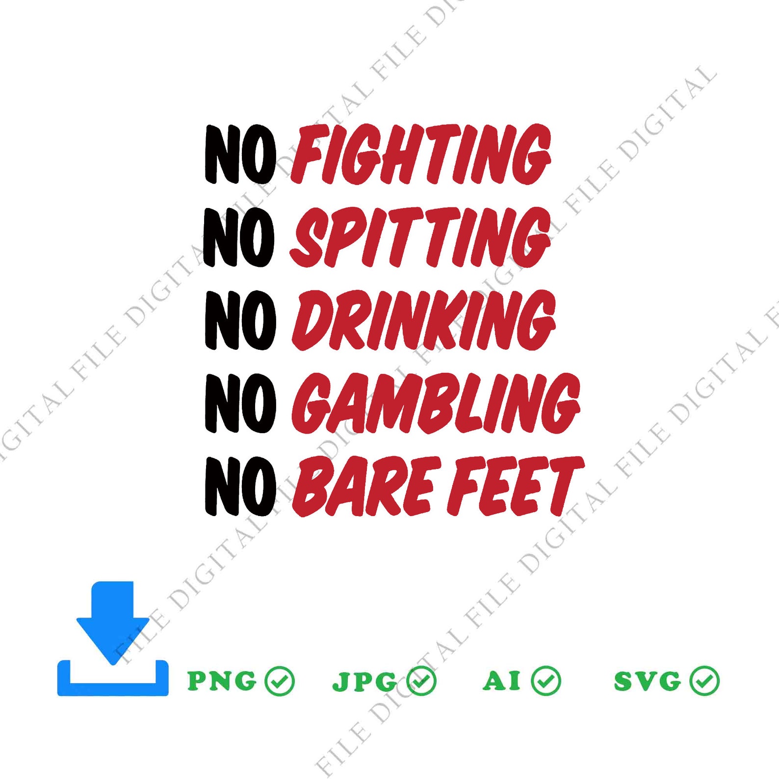 Caddyshack Rules Sign 90 Caddyshack Rules Sign 90 design Etsy