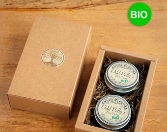 Organic Deodorant Gift Set 'TREE' – 2 Deodorant Creams, Cool Scent