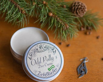 Ekologisk deodorantkräm schweizisk tall, 55 g