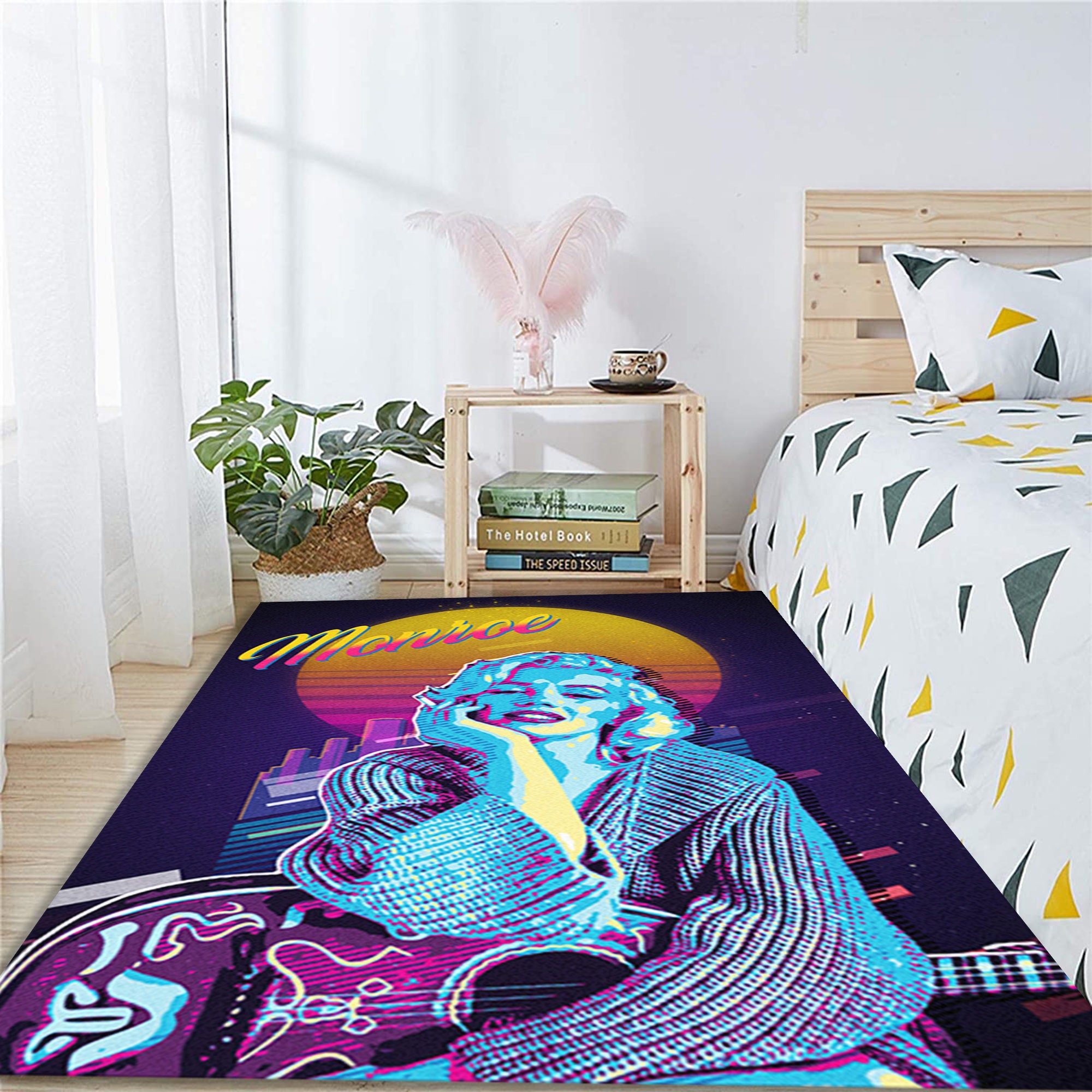 Marilyn Monroe Area Rug Monroe Retro Syndicate Rug Marilyn Etsy