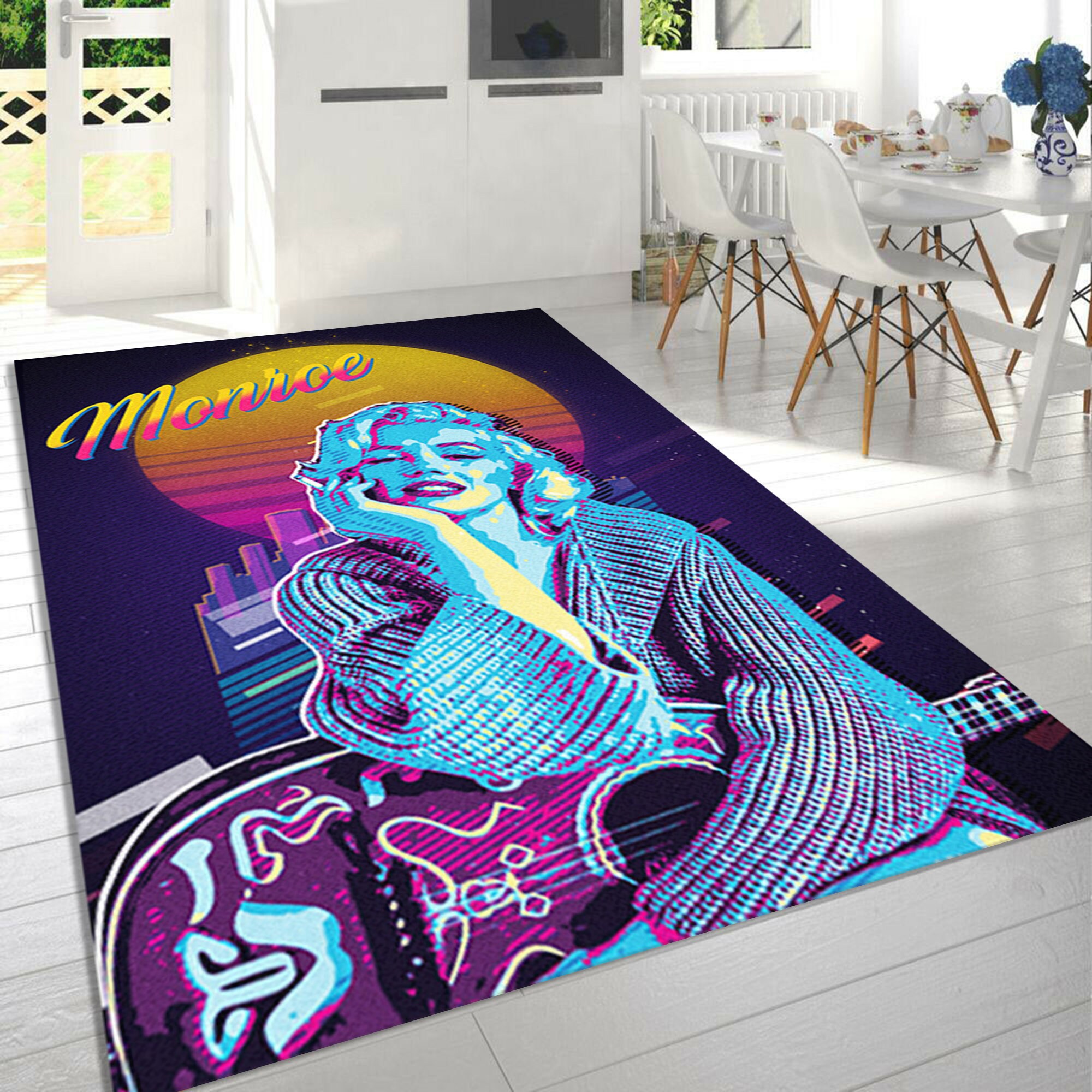 Marilyn Monroe Area Rug Monroe Retro Syndicate Rug Marilyn Etsy