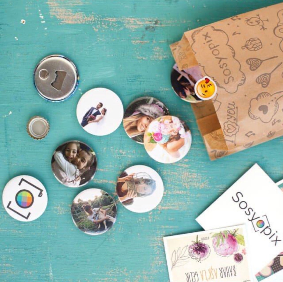 Personalized 9 Pieces Photo Custom Etsy