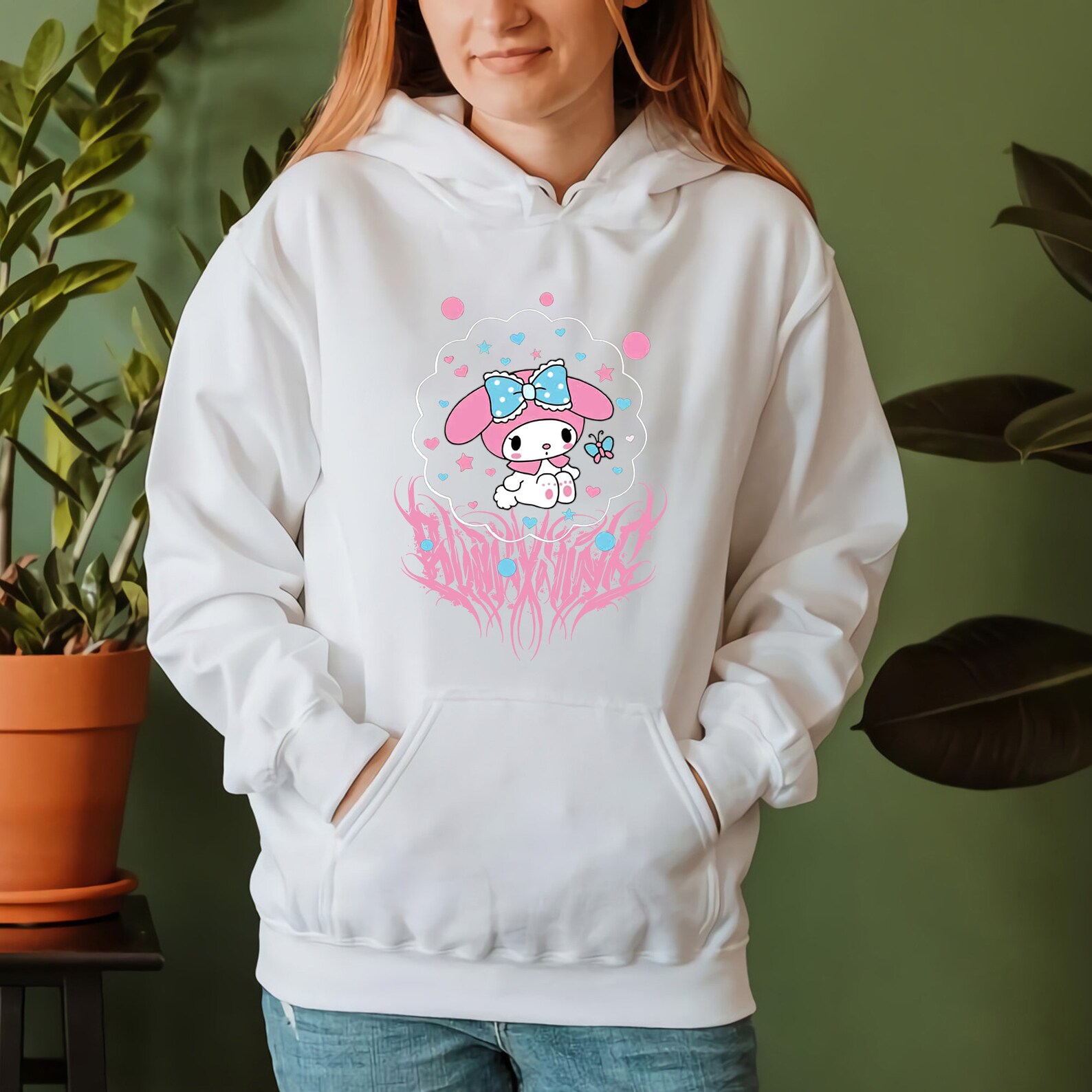 Kuromi and melody hoodie Clearance