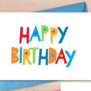 Tarjeta de cumpleaños