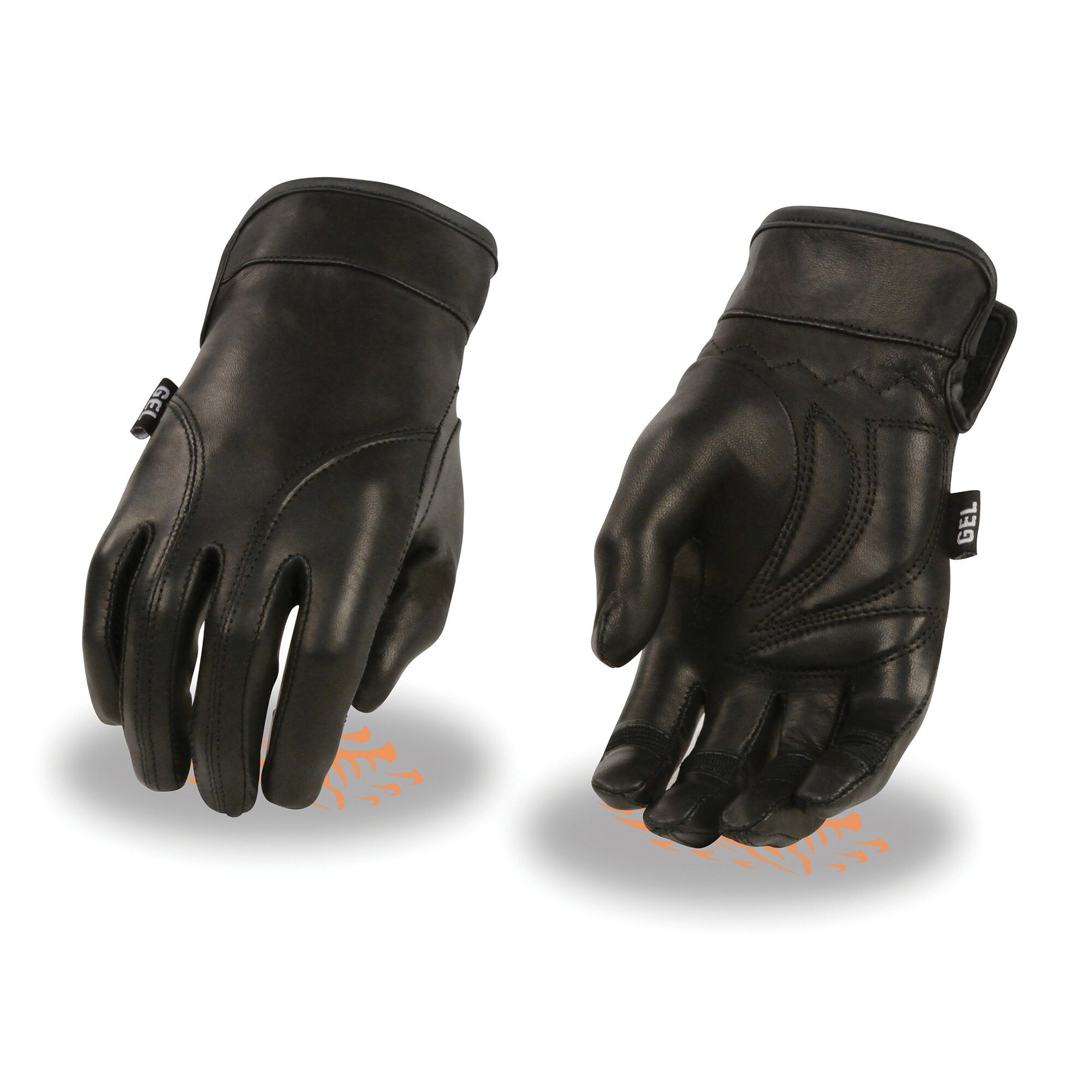 Milwaukee Leather MG7710 Ladies Black Perforated Leather Driving Gloves with Gel Palm Milwaukee Leather MG7710 Ladies Black Perforated Leather Driving Gloves with Gel Palm