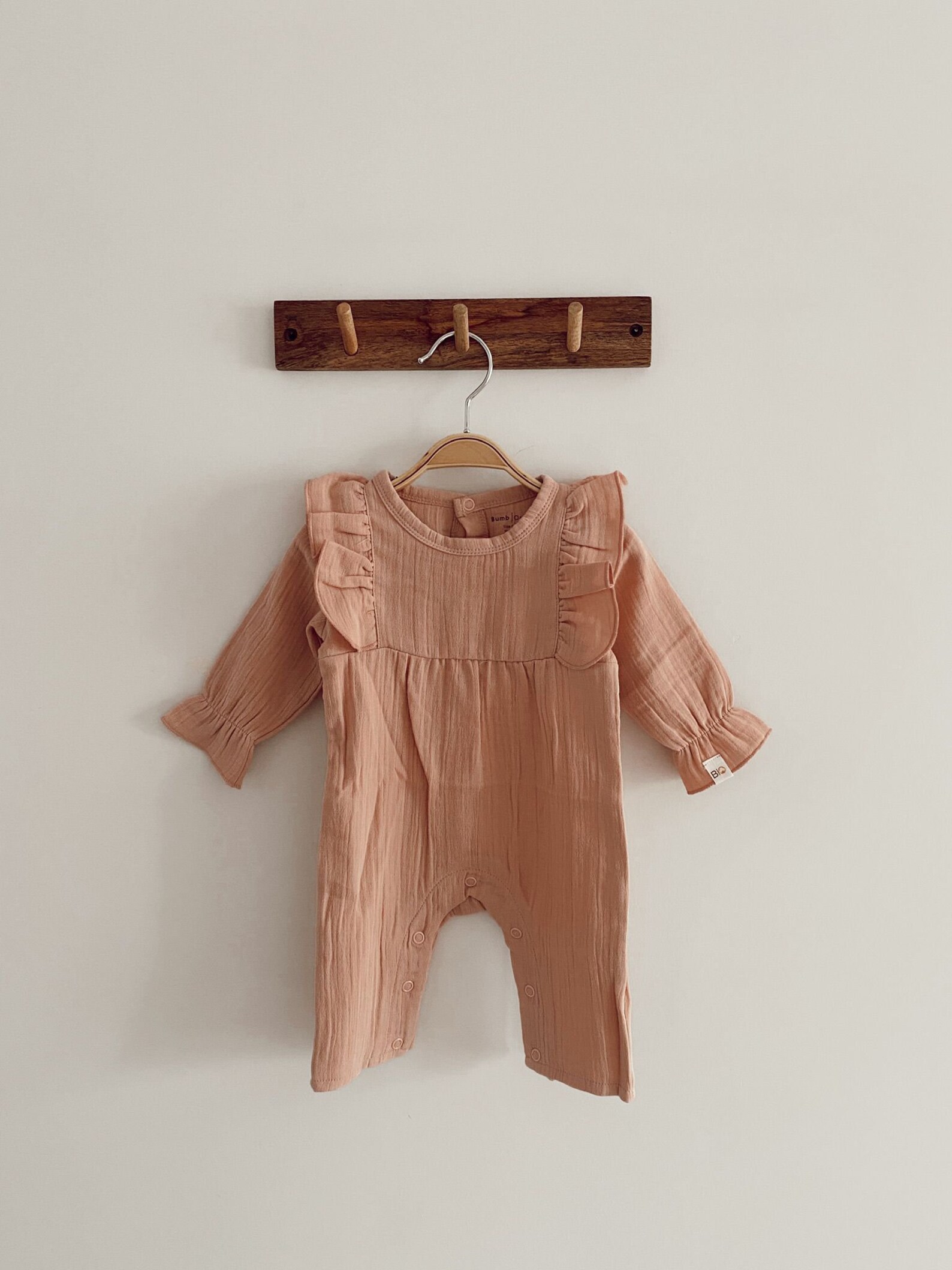 Organic Muslin Fabric Baby Girl Romper Etsy