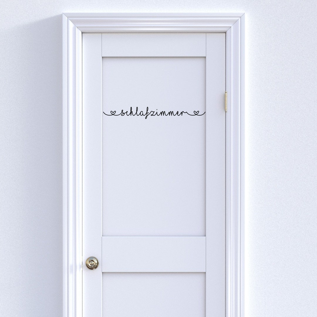 Wall Decal Wall Decal Door Decal Bedroom Deco Door Tattoo Etsy