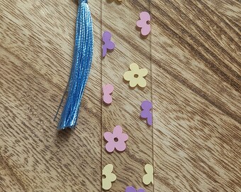 Colored Daisy Bookmark