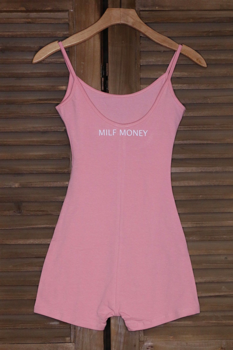 Pink Spring Short Body Suit MILF Money