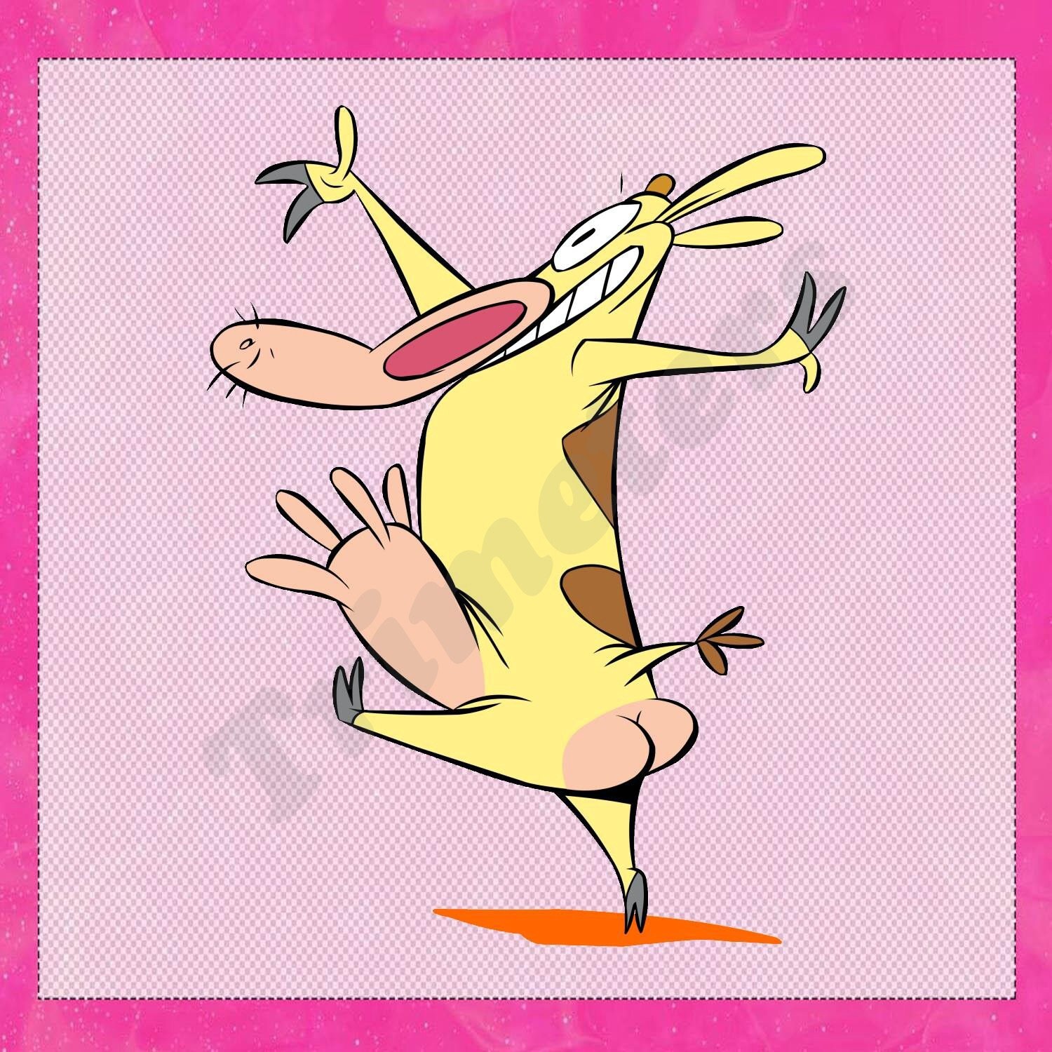 Cow And Chicken SVG 6 svg dxf Cricut Silhouette Cut File | Etsy