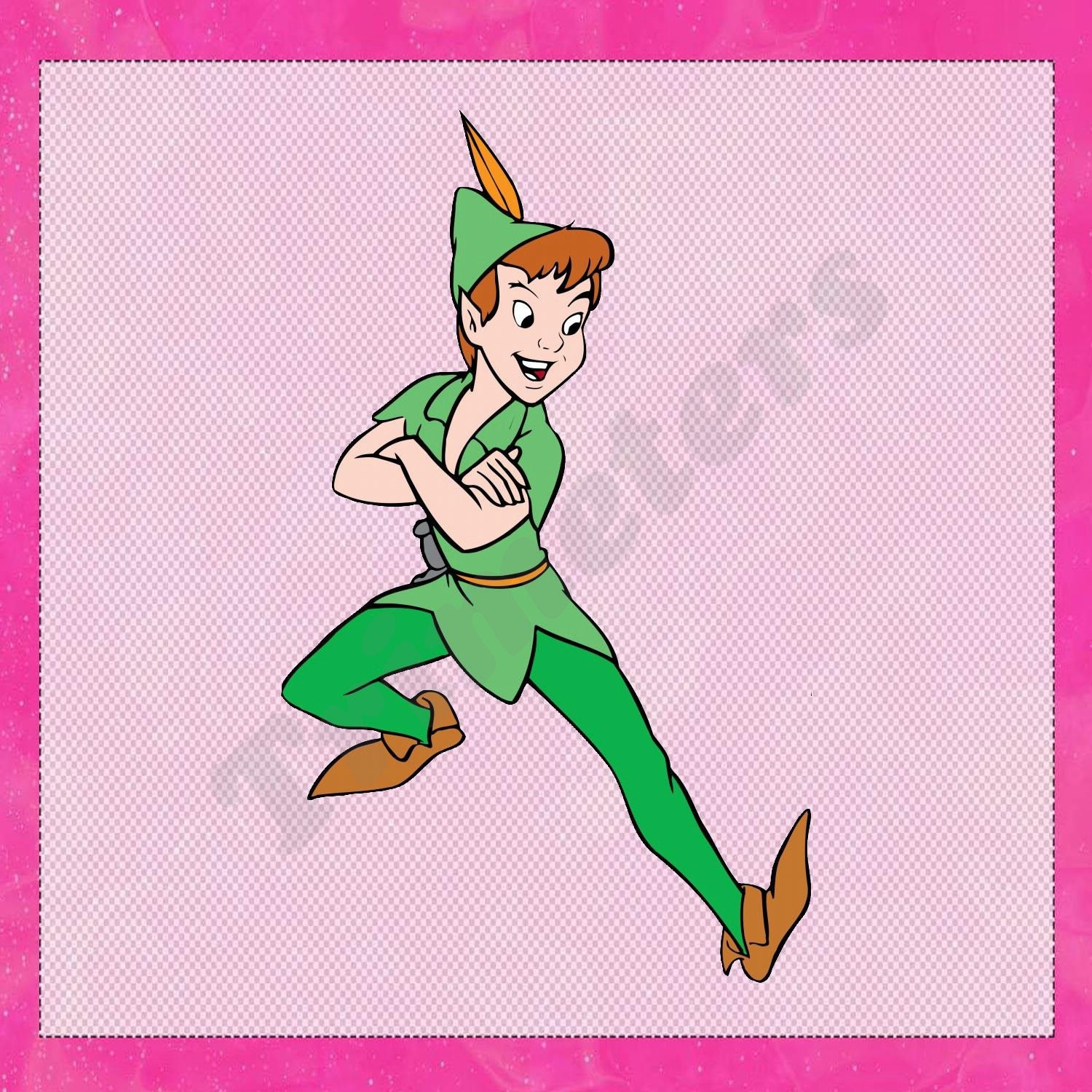 Disney Peter Pan SVG 1 svg dxf Cricut Silhouette Cut File | Etsy