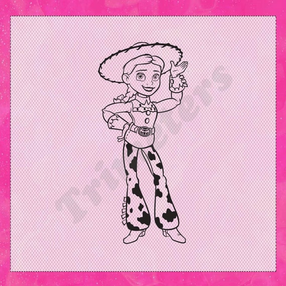 Toy Story Outline Svg 15 Svg Dxf Cricut Silhouette Cut Etsy