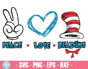 Download Love Reading Svg Etsy