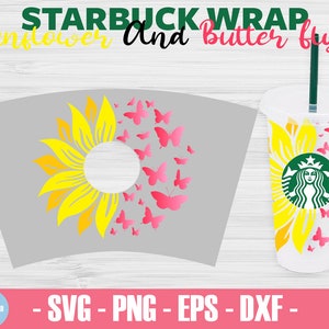Free Free 57 Sunflower Butterfly Starbucks Svg SVG PNG EPS DXF File