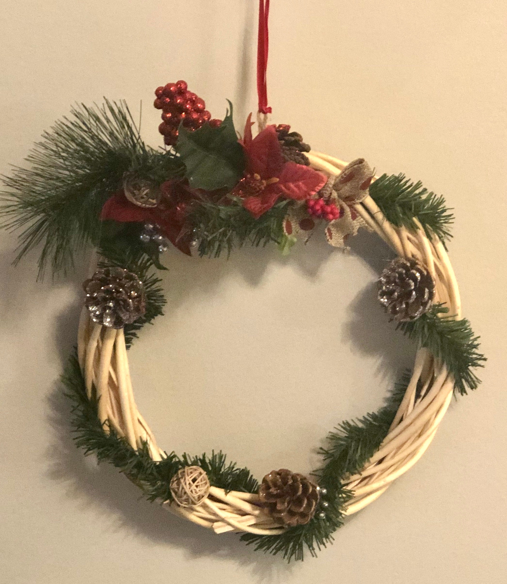 Handmade WoodBlend Christmas Wreath Etsy