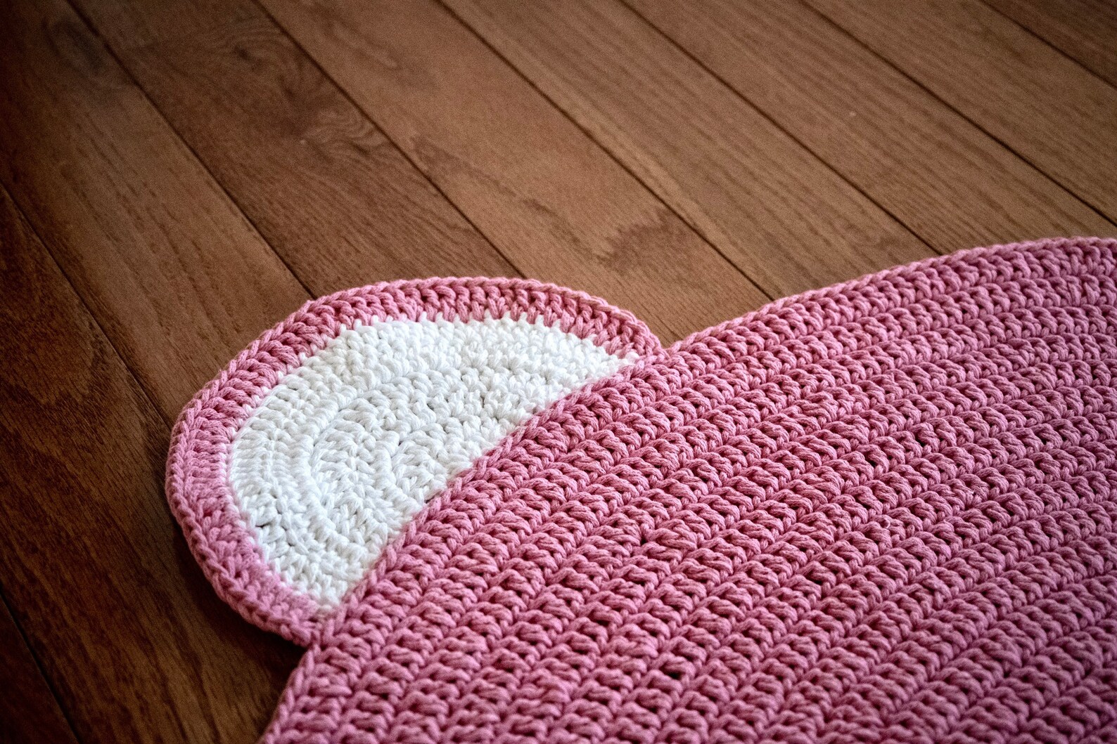 Nursery Rug the Pink Bear Bu Bubbles Nursery Decor Kids - Etsy