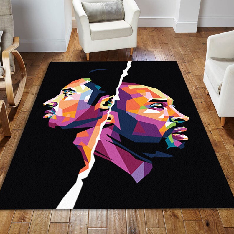 Floor Mat Carpet Sport Decor Basketball legend Kobe Bryant Rug Lakers legends