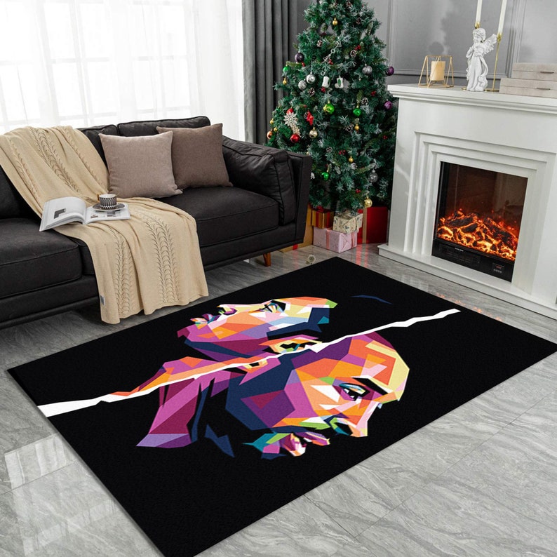 Floor Mat Carpet Sport Decor Basketball legend Kobe Bryant Rug Lakers legends