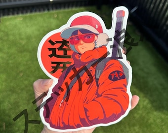 Sticker geïnspireerd op Tetsuo Shima Akira