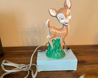 Vintage Bambi Night Lite