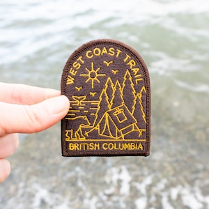 West Coast Trail Patch - Brown & Yellow Variation