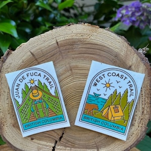 Adesivi del sentiero della costa occidentale, sentiero Juan De Fuca