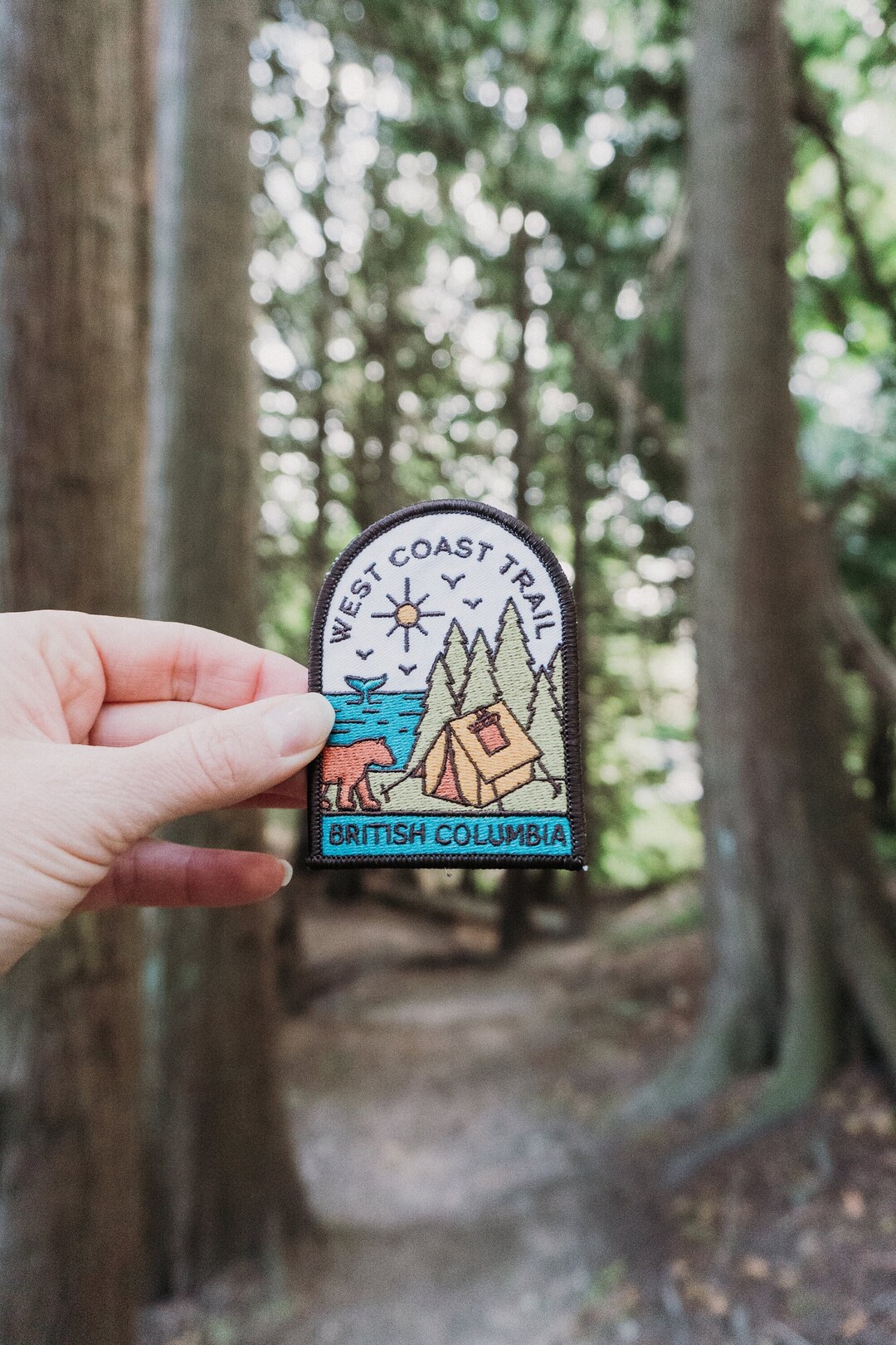 West Coast Trail Patch - Etsy