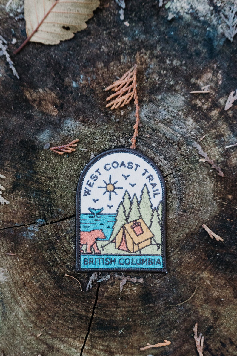 West Coast Trail Patch - Etsy