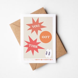 Você obteve este cartão de cumprimentos inspirador A6 Boho com envelope Kraft (marrom) | 100% reciclado