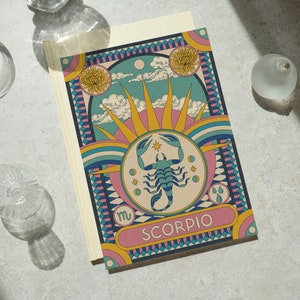 Schorpioen sterrenbeeld sterrenbeeld print | Astrologie | Verjaardag | Muurkunst | Poster | Kantoor | A4 A3 | Sterrenbeeld print sterrenbeeld | Horoscopen