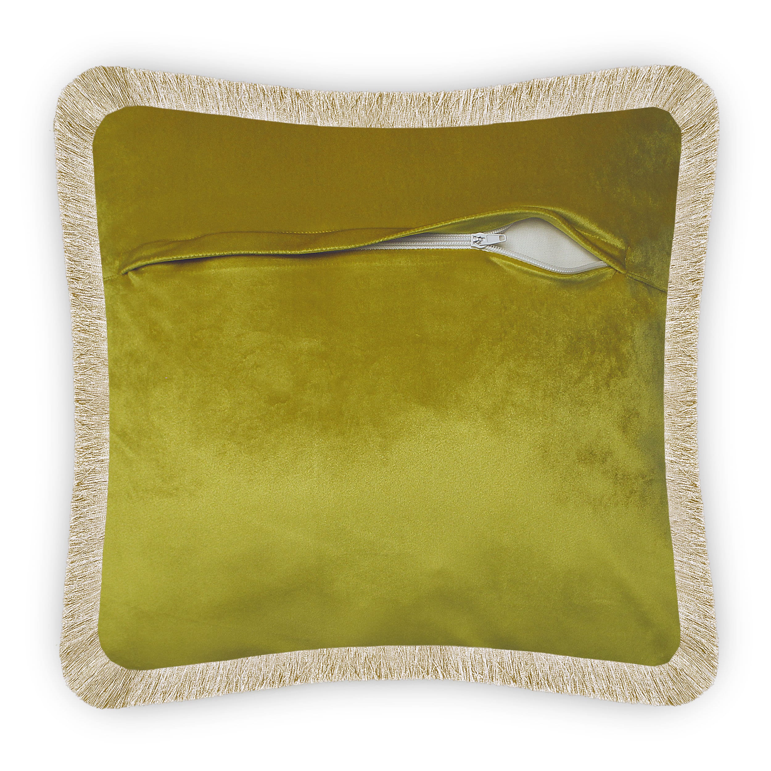 Olive Green Velvet Cushion Cover Ottoman Floral Decorative - Etsy