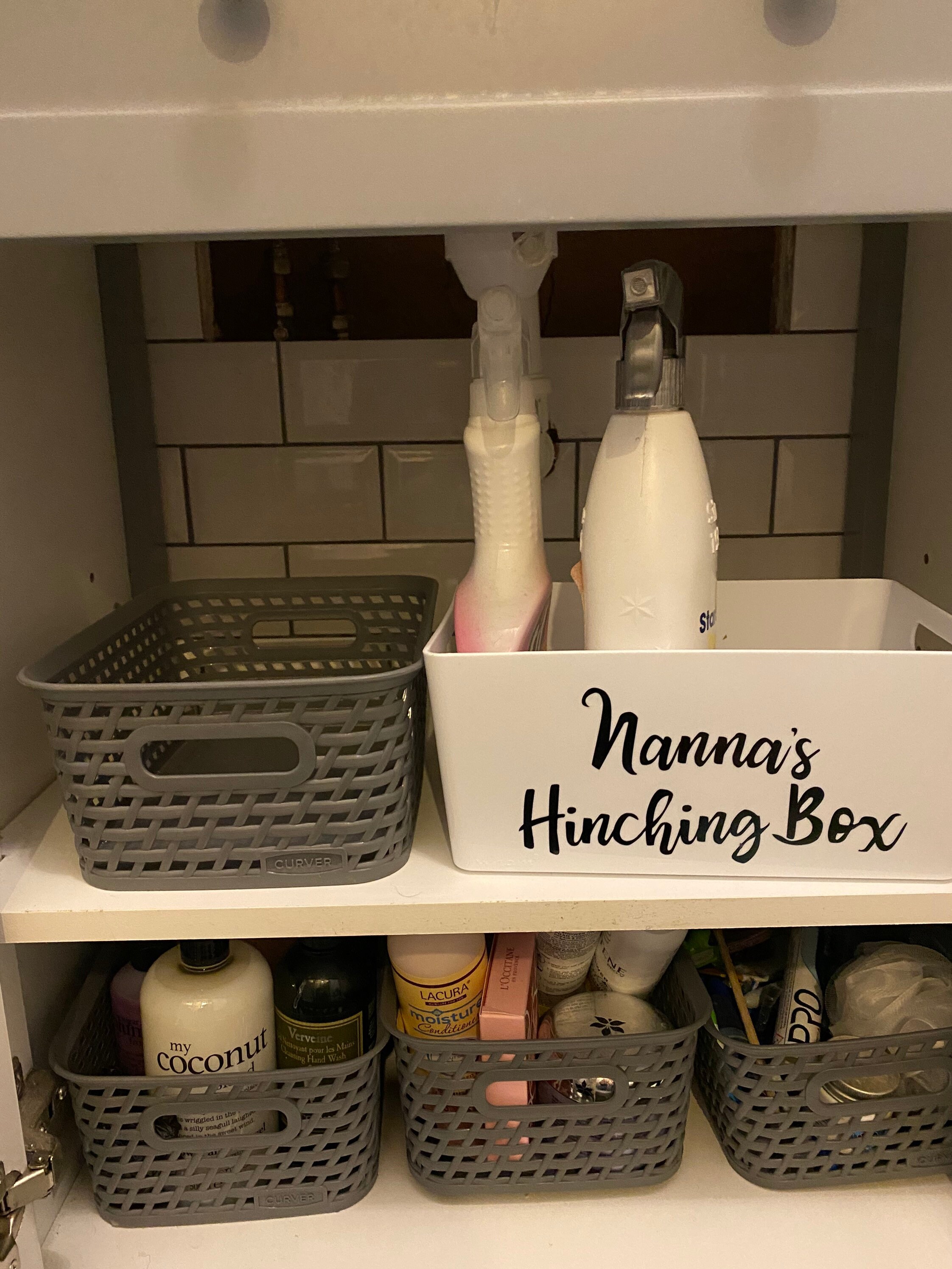 Personalised Mrs Hinch / Cleaning Caddy Label Etsy UK