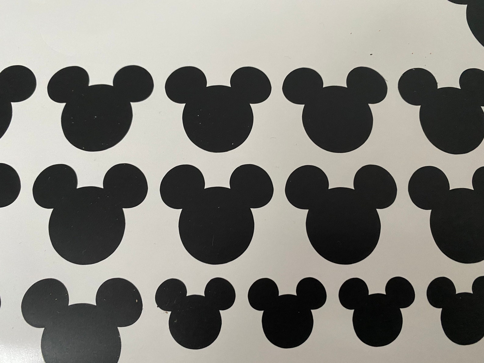 Mickey Mouse Removable Vinyl Wall Decals / Stickers Etsy UK