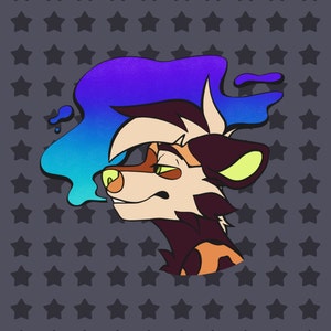 Transparent Stickers - Chill