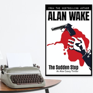 The Sudden Stop Novel Poste - Alex Casey - replica videogame - cosplayprop