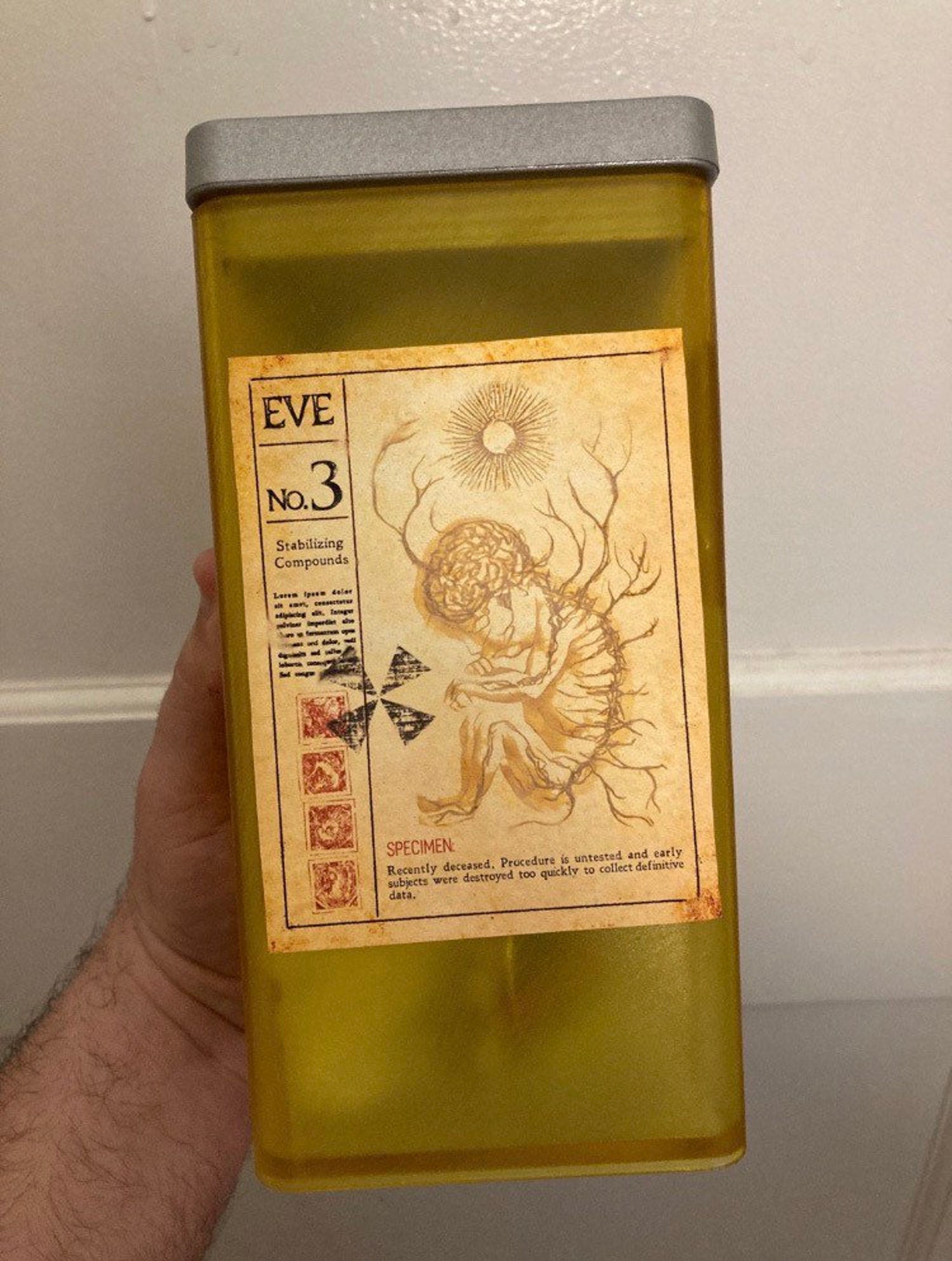 Resident Evil Village Lamp Flask Replica LED Light Etsy